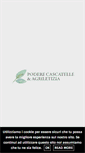 Mobile Screenshot of poderecascatelle.it